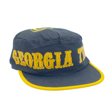 Load image into Gallery viewer, 80s Georgia Tech Yellow Jackets Painters Hat
