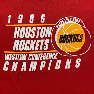 80s Houston Rockets Western Conference Champs T-Shirt
