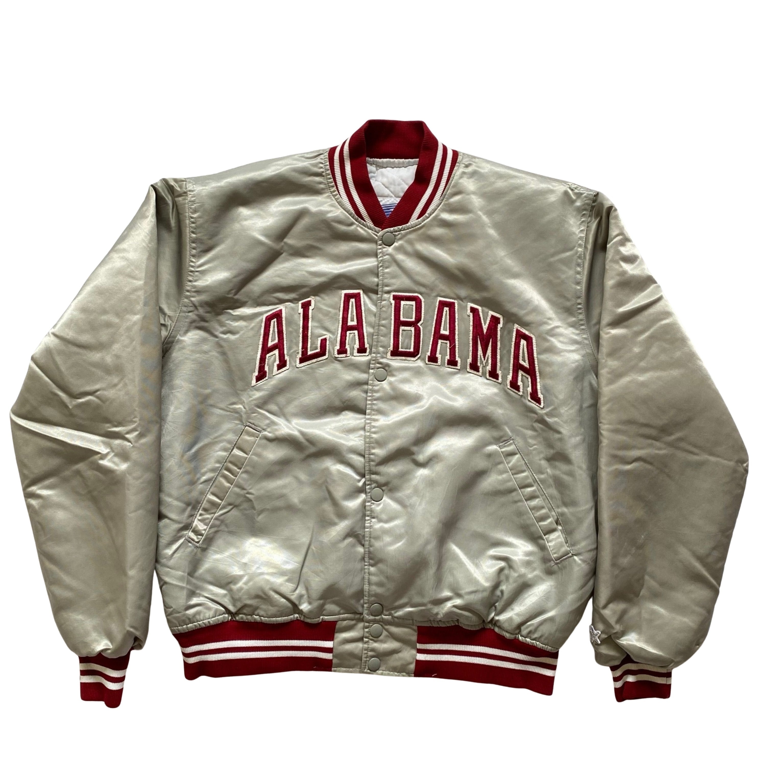 Vintage 80s Alabama Crimson Tide Starter Jacket Thieves Market Vintage