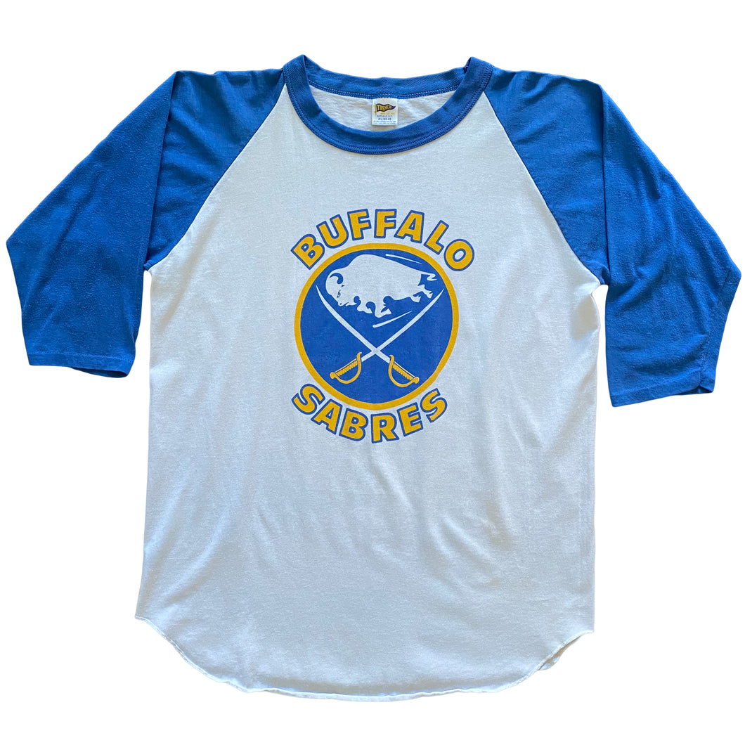 80s Buffalo Sabres Logo Raglan Shirt