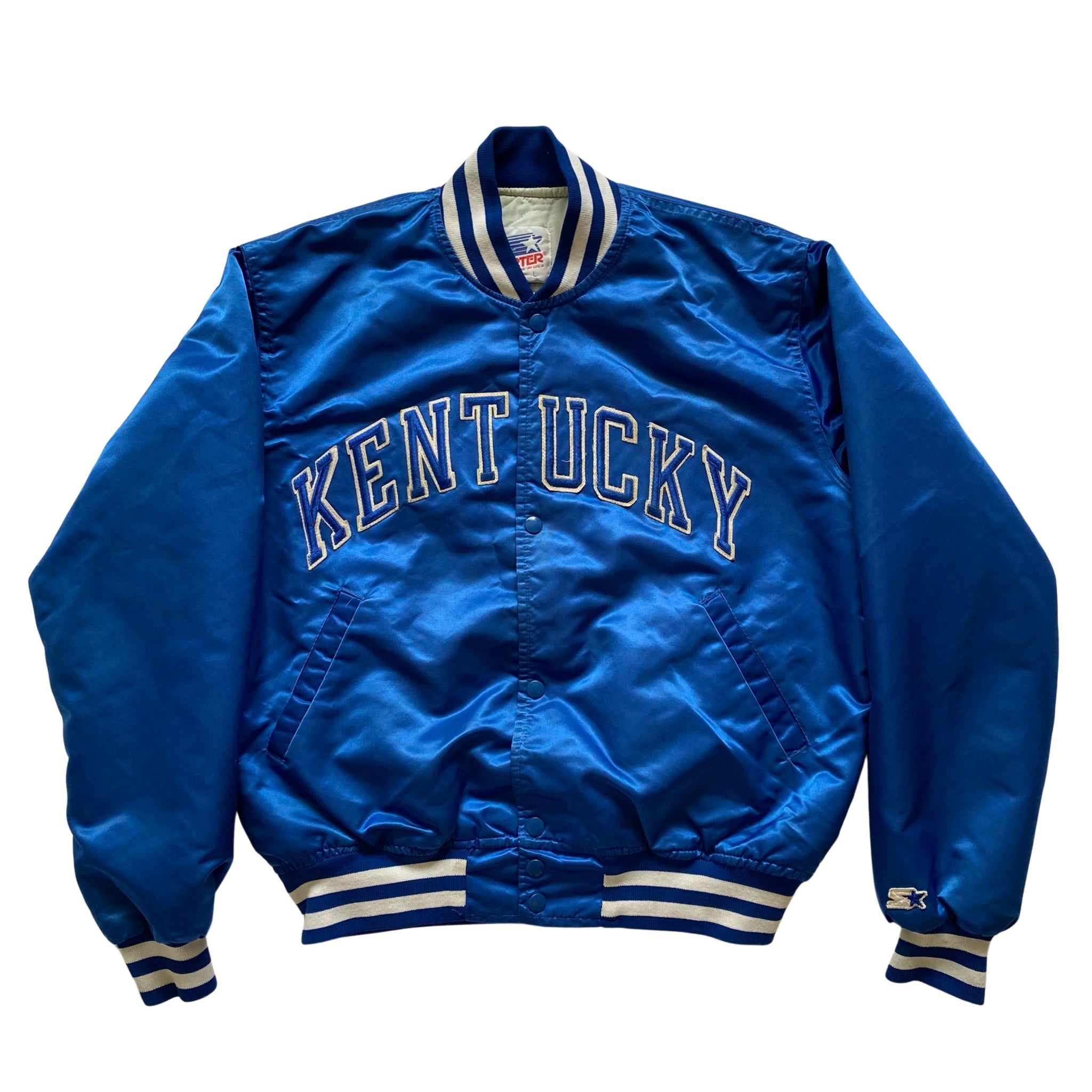 Derechos de autor Monumental Informar Vintage 80s Kentucky Wildcats Starter Jacket – Thieves Market Vintage