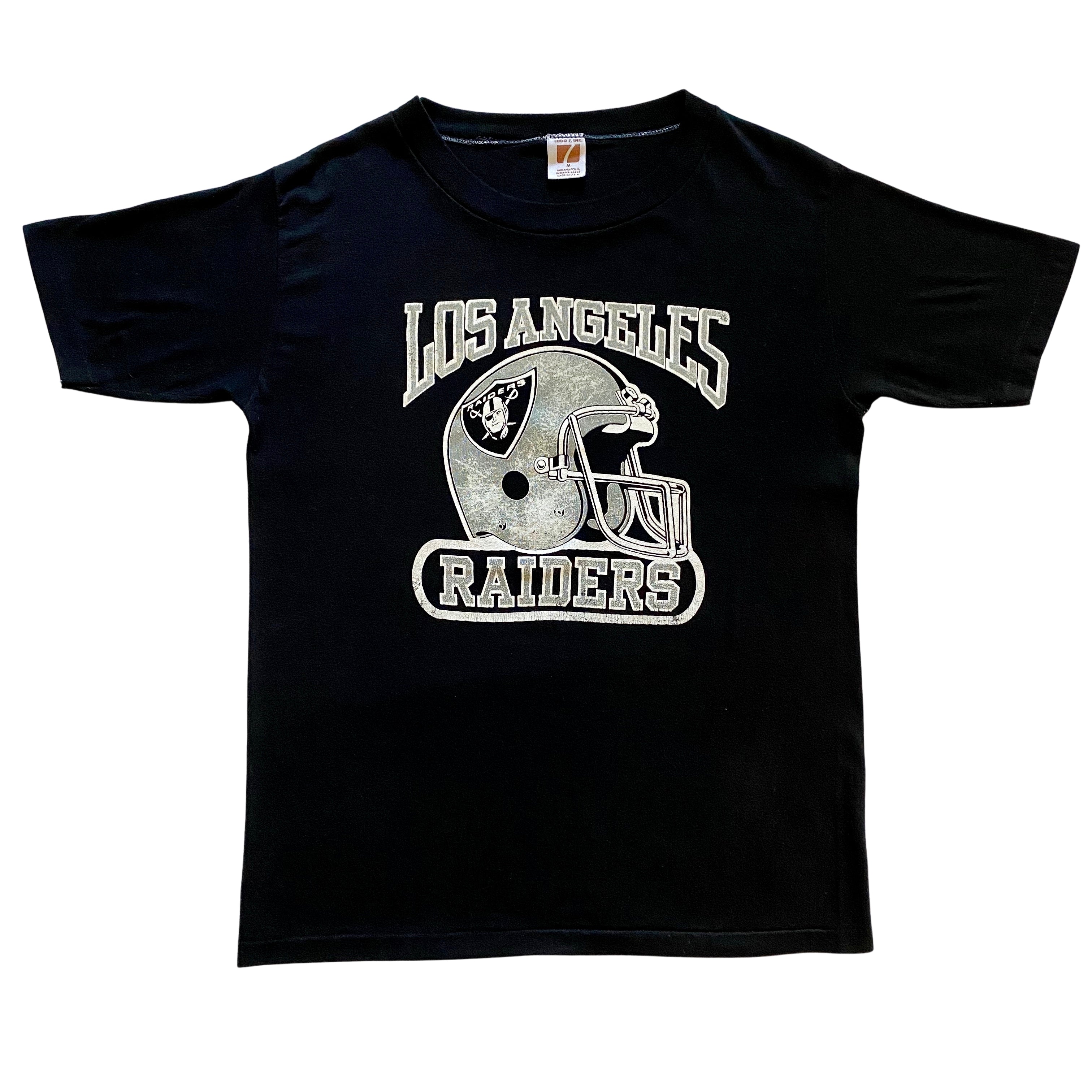 80s Los Angeles Raiders Helmet T-Shirt – Thieves Market Vintage