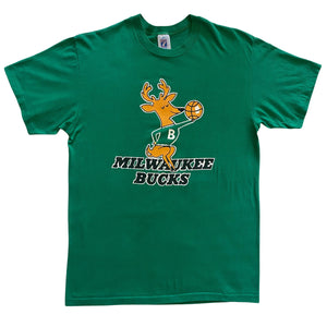 80s Milwaukee Bucks Logo T-Shirt