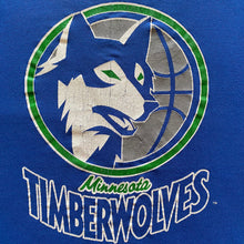 Load image into Gallery viewer, 90s Minnesota Timberwolves Logo T-Shirt
