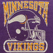 Load image into Gallery viewer, 80s Minnesota Vikings Helmet T-Shirt
