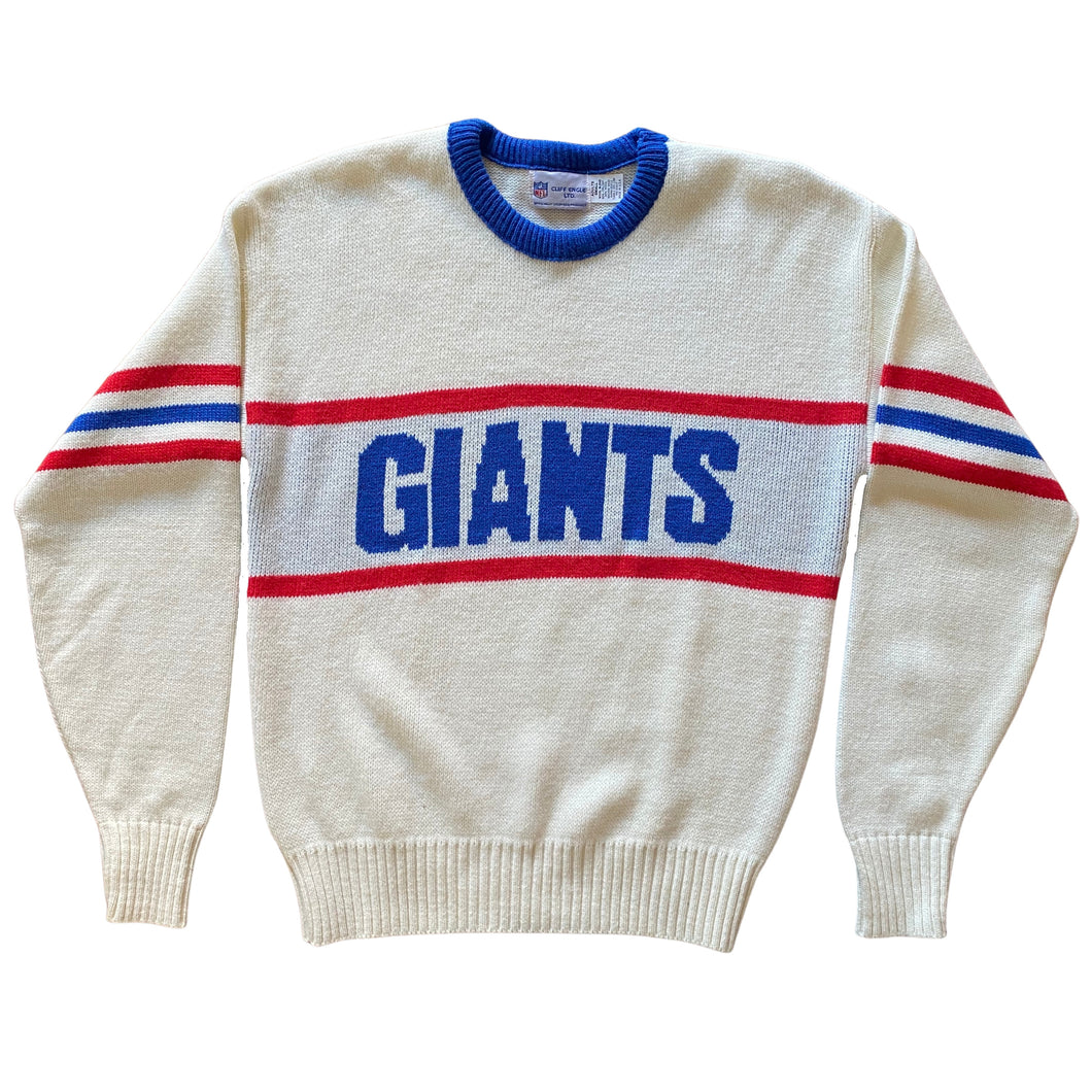 80s New York Giants Cliff Engle Sweater