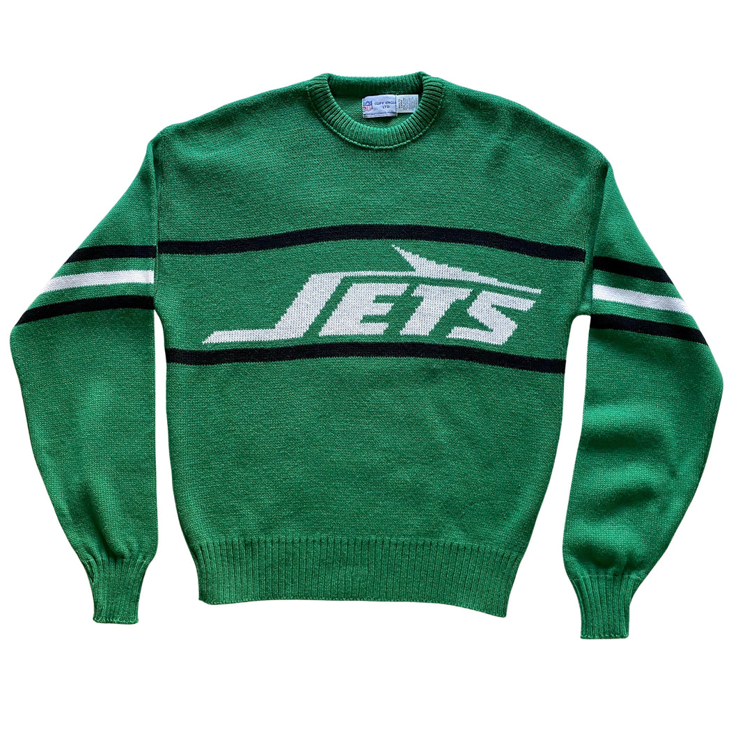 80s New York Jets Cliff Engle Sweater