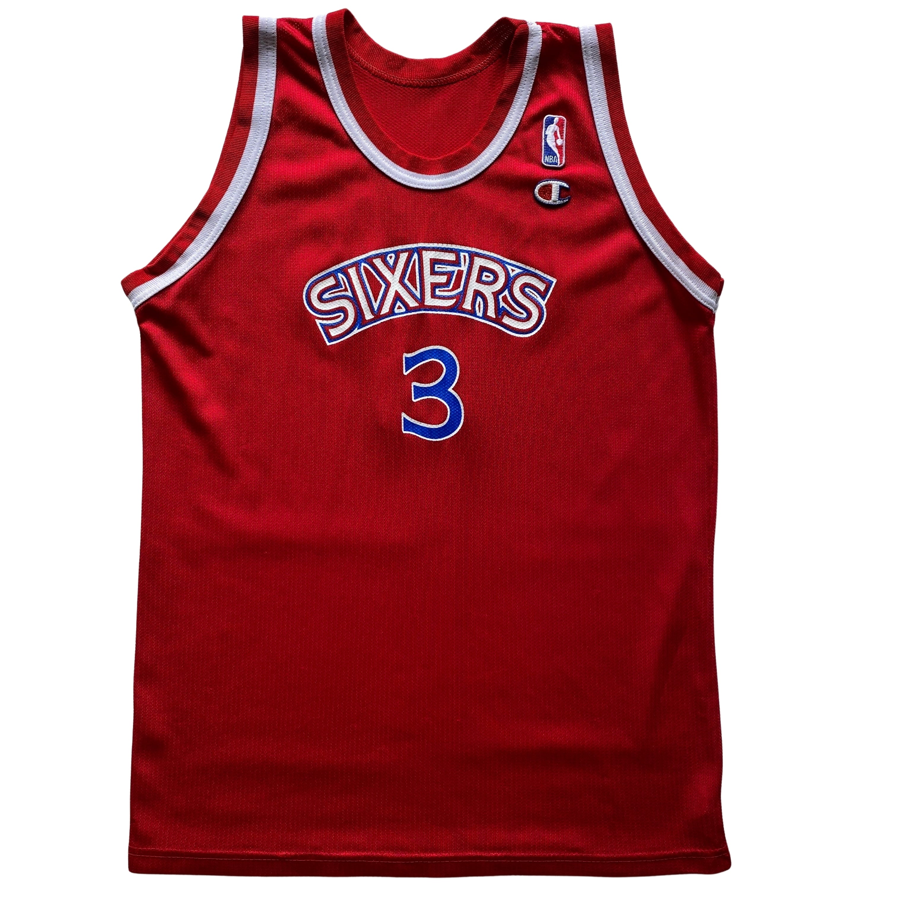 Allen iverson champion sales jersey