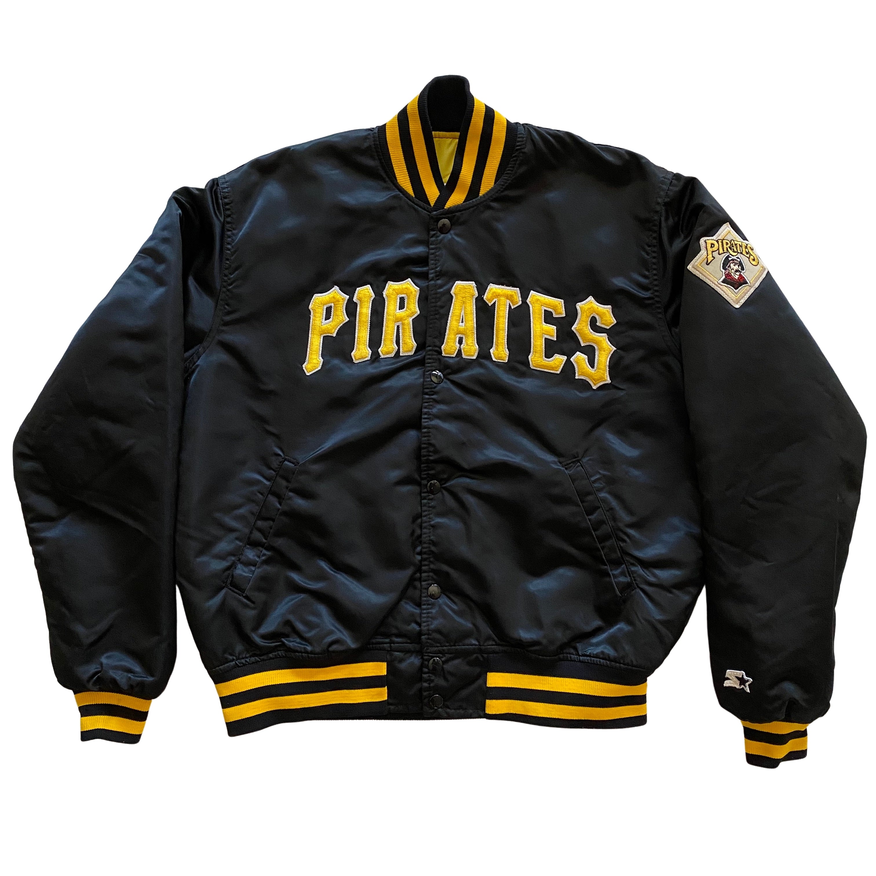 Vintage Pittsburgh Pirates Embroidered Spell Out Jacket - S