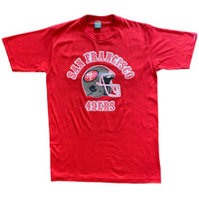 Load image into Gallery viewer, 80s San Francisco 49ers Helmet T-Shirt
