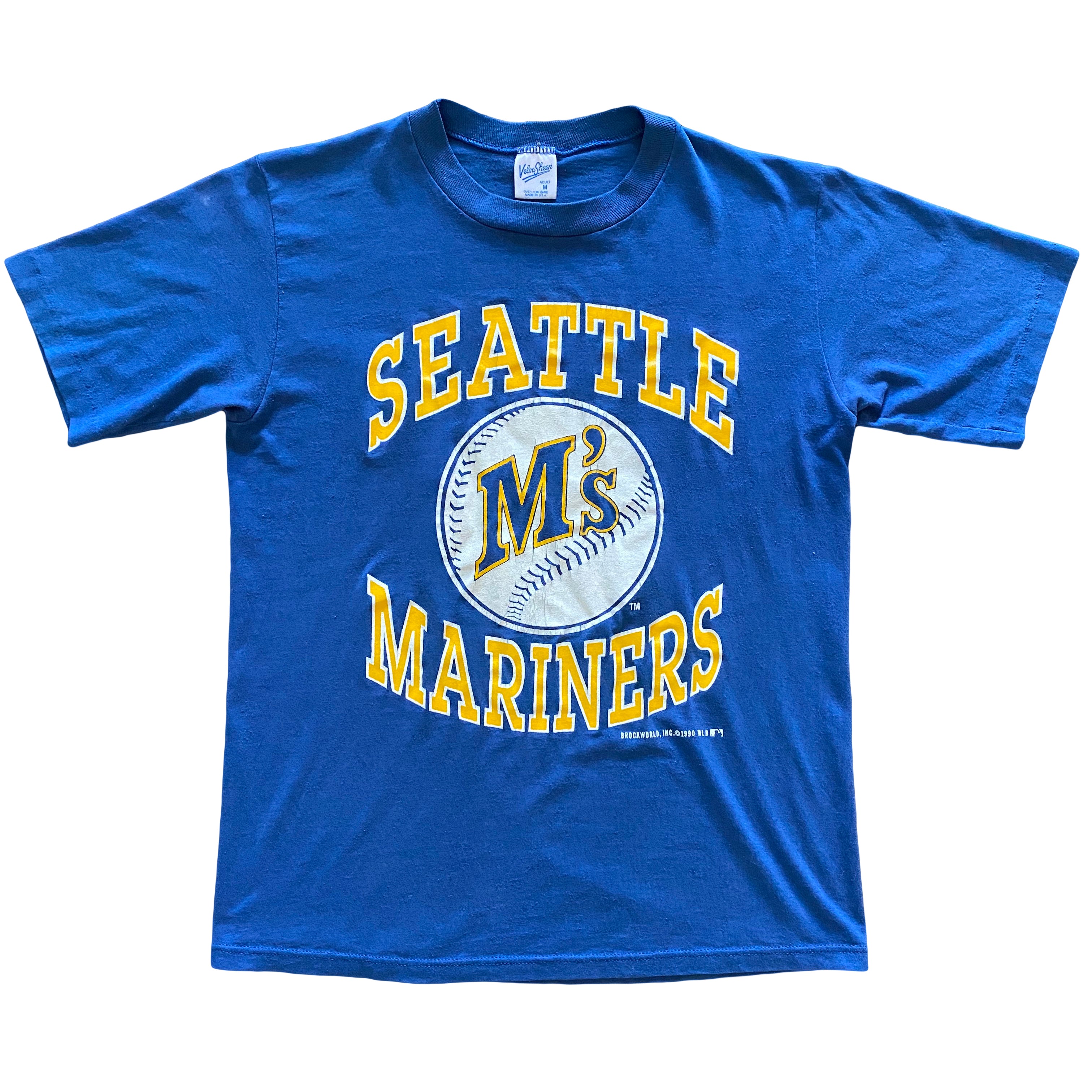 90s Seattle Mariners Logo T-Shirt – Thieves Market Vintage