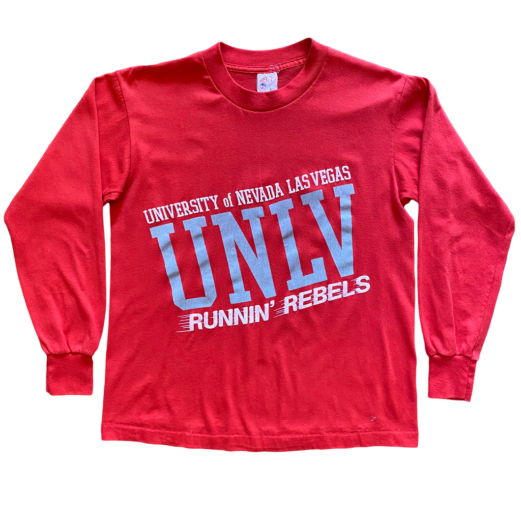 80s UNLV Runnin' Rebels Long Sleeve T-Shirt