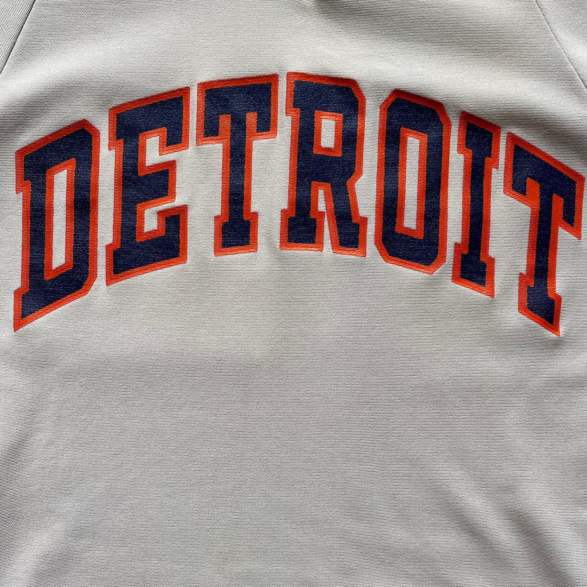 80s Detroit Tigers Grey MLB Jersey